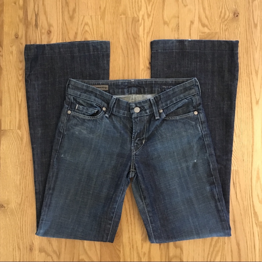 Citizens of Humanity Faye Wide Leg Jeans, Size 27